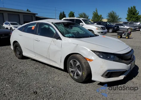 2020 Honda Civic Lx z USA, uszkodzony, nr VIN 19XFC2F69LE207331